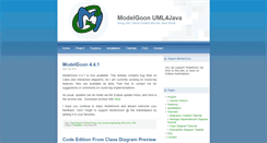 Desktop Screenshot of modelgoon.org