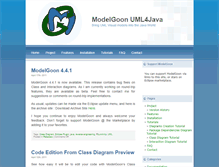 Tablet Screenshot of modelgoon.org